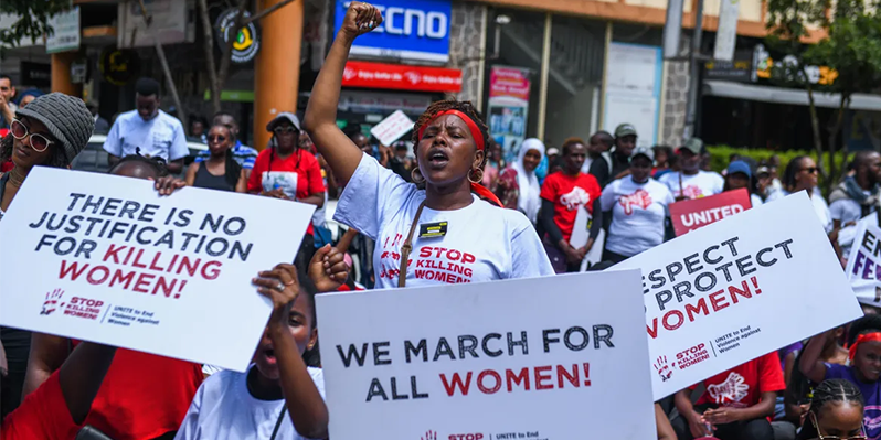 Nairobi Demonstration Against Gender Based Violence